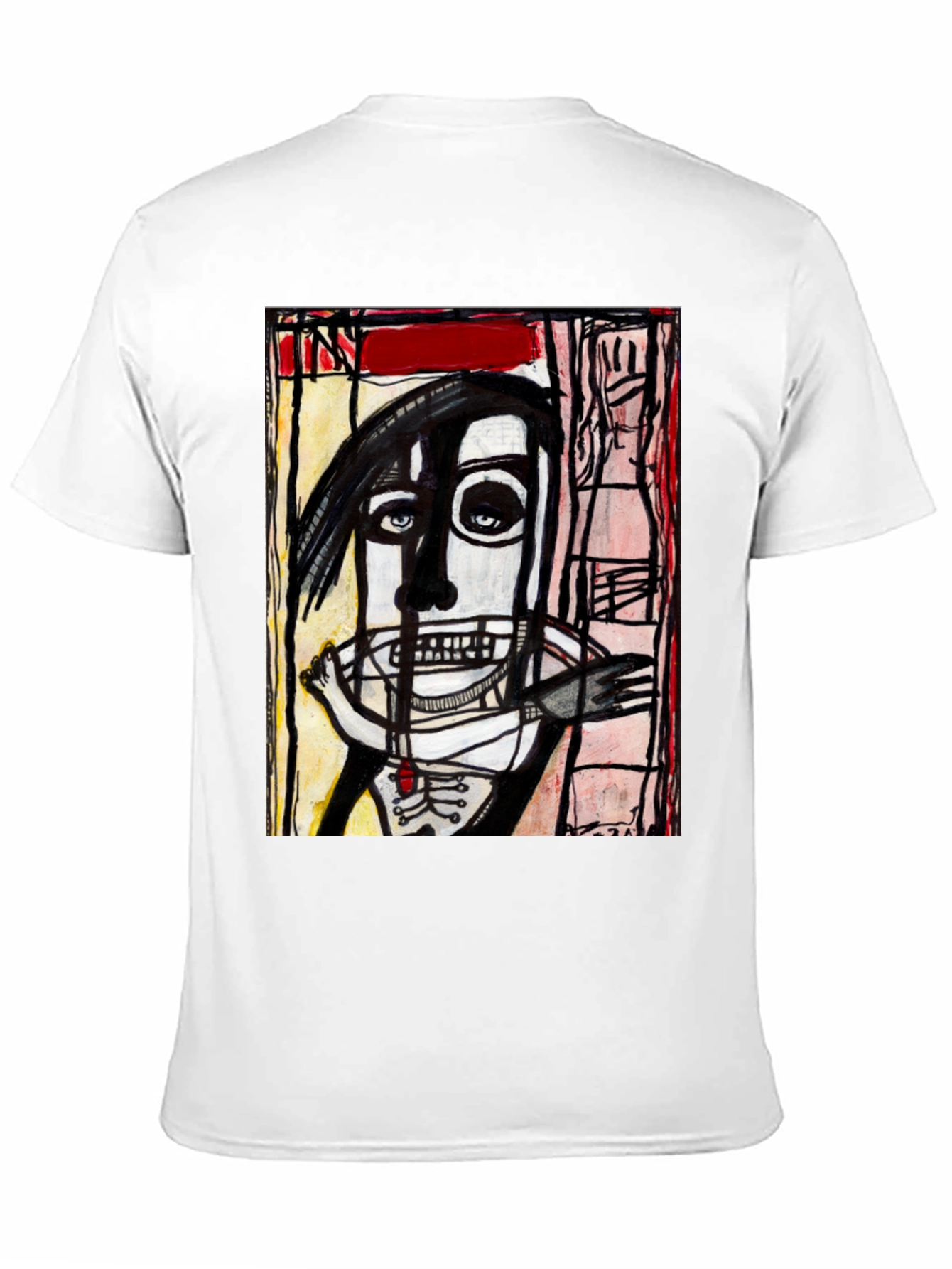 Abstract Art Graphic T-Shirt - Unique Streetwear