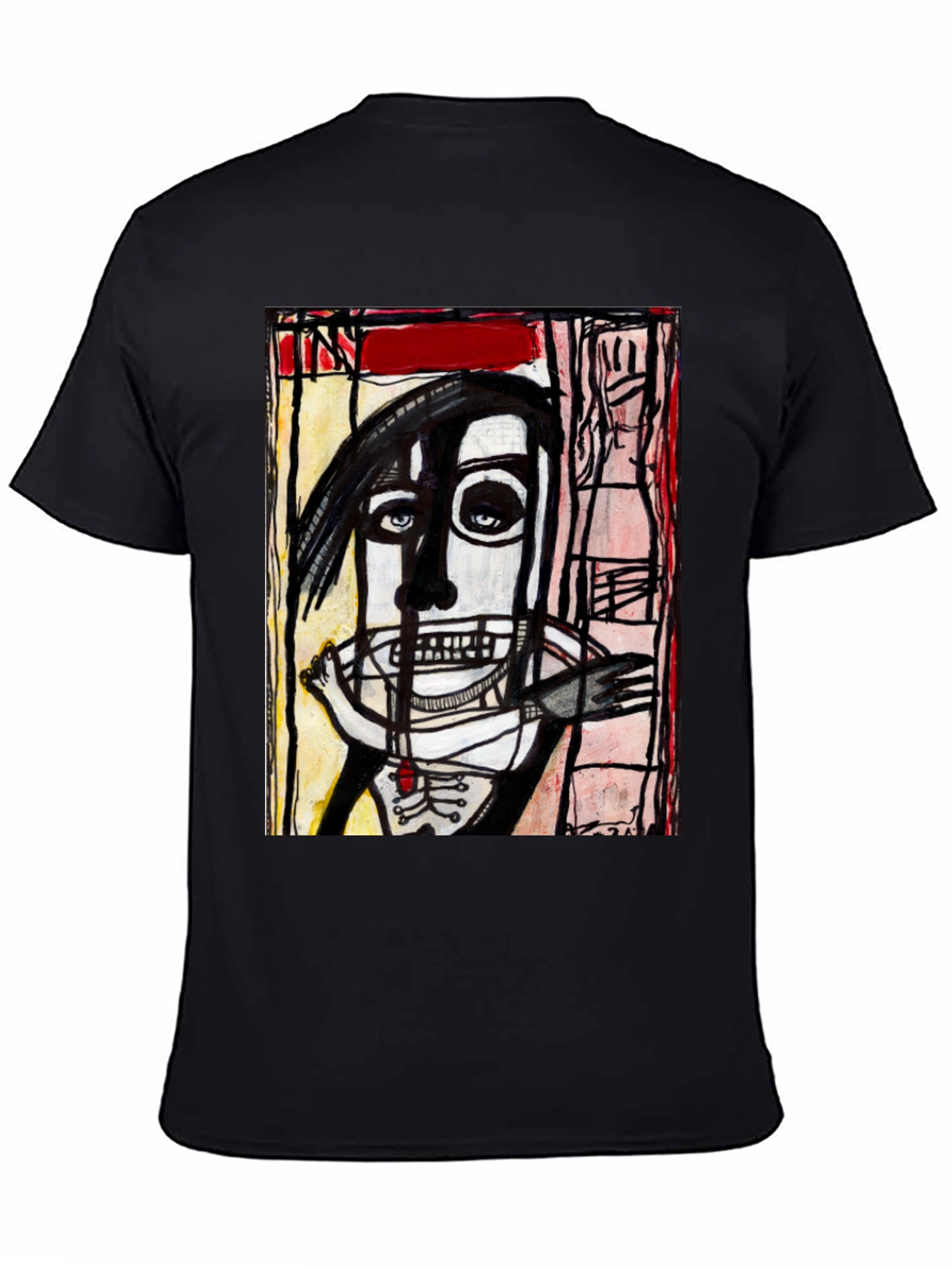 Abstract Art Graphic T-Shirt - Unique Streetwear