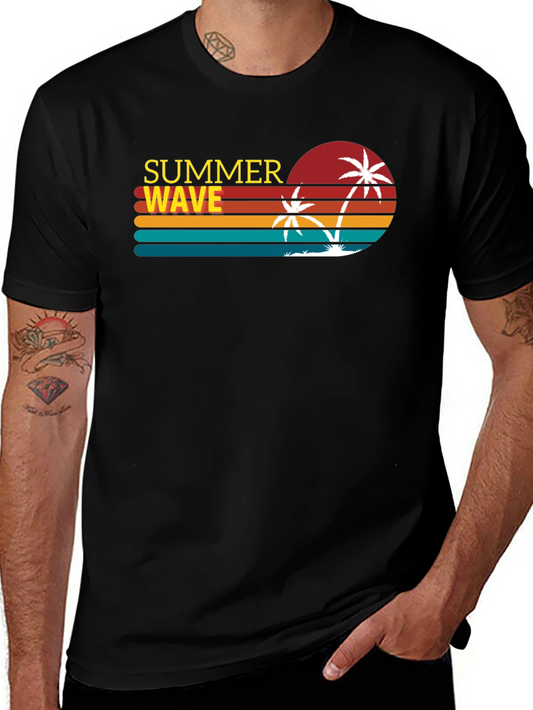 Summer Wave Retro T-Shirt
