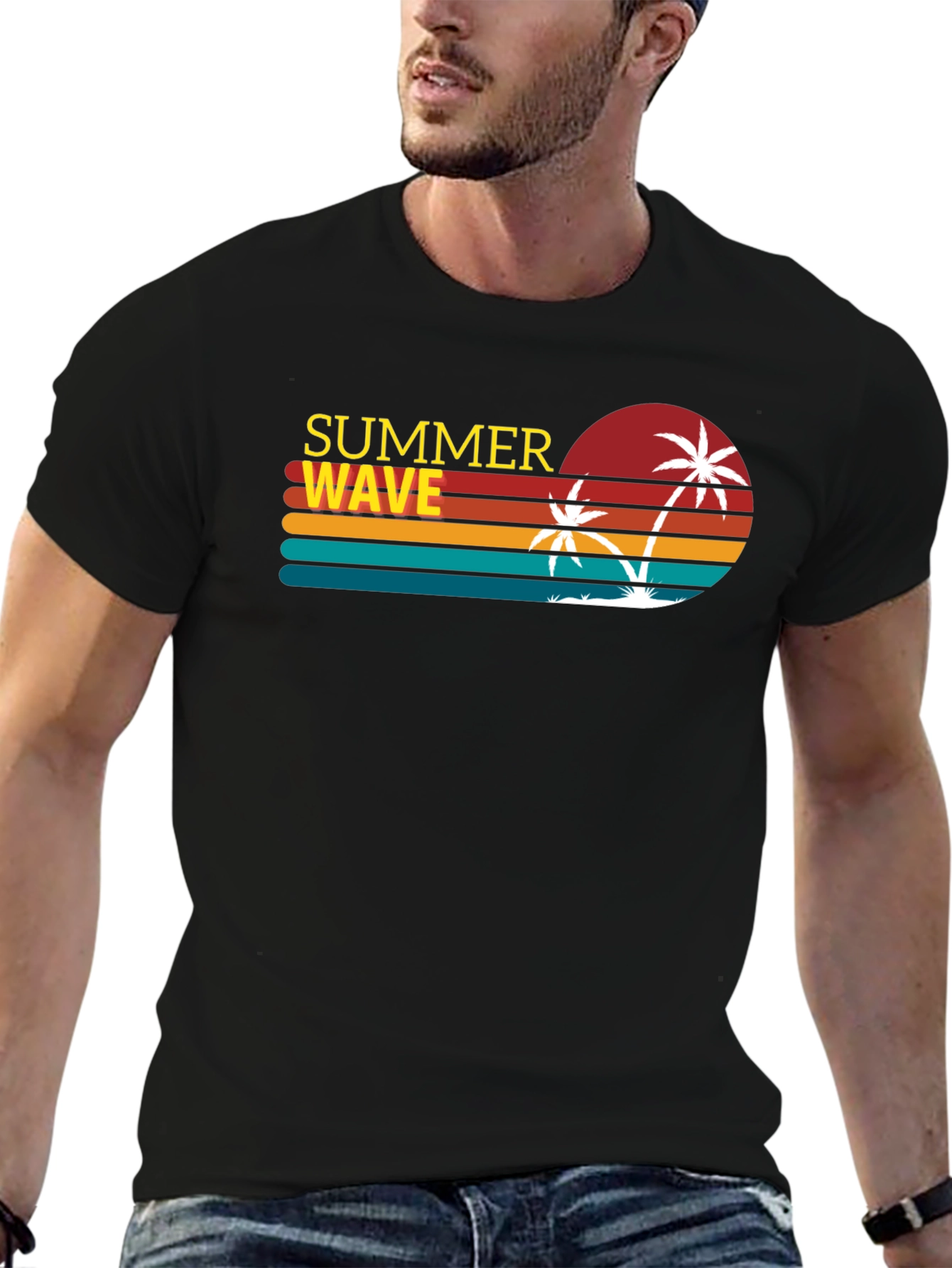 Summer Wave Retro T-Shirt