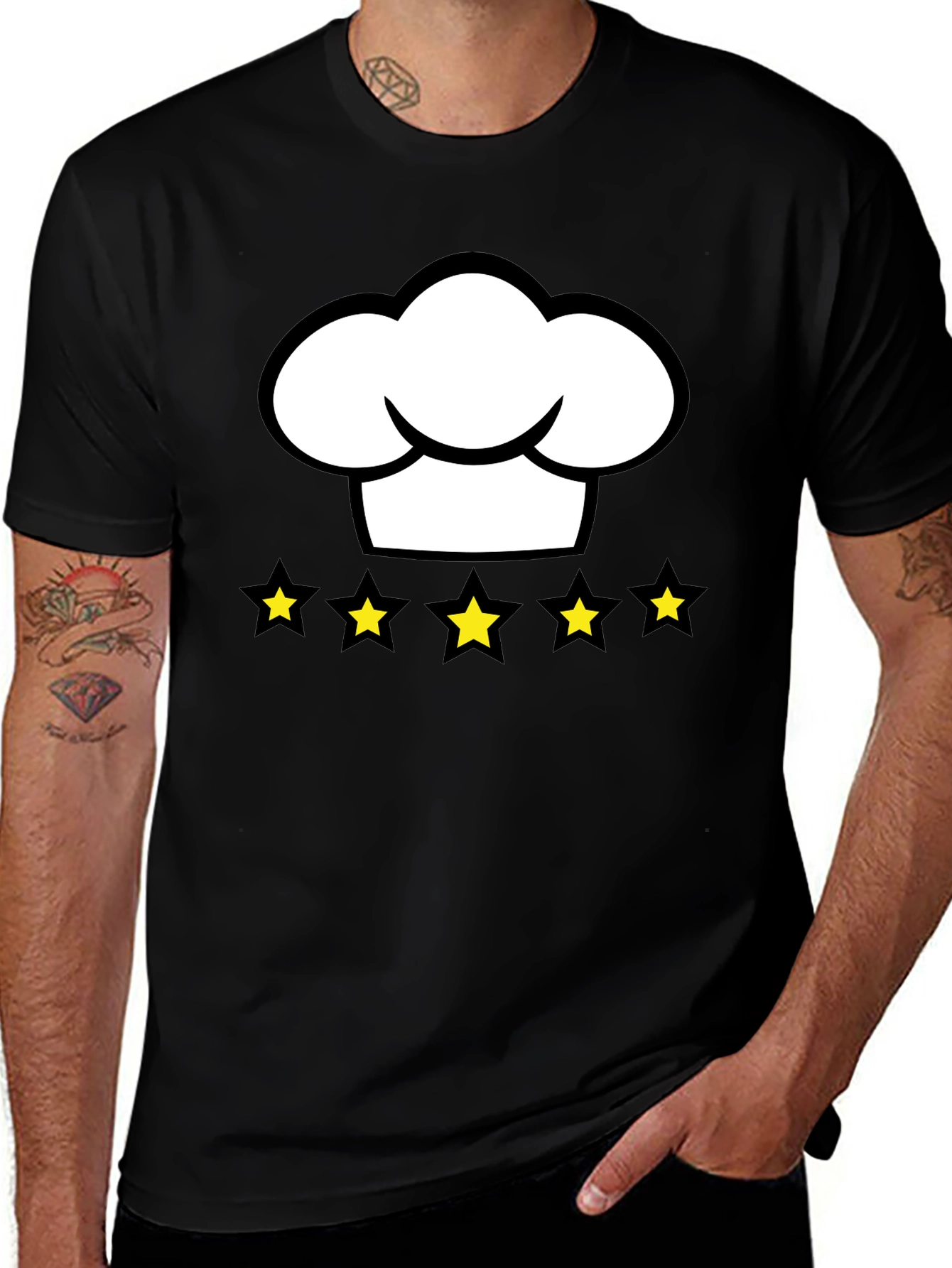5-Star Chef T-Shirt - Culinary Excellence