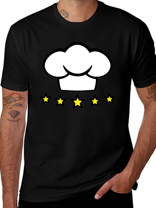 5-Star Chef T-Shirt - Culinary Excellence