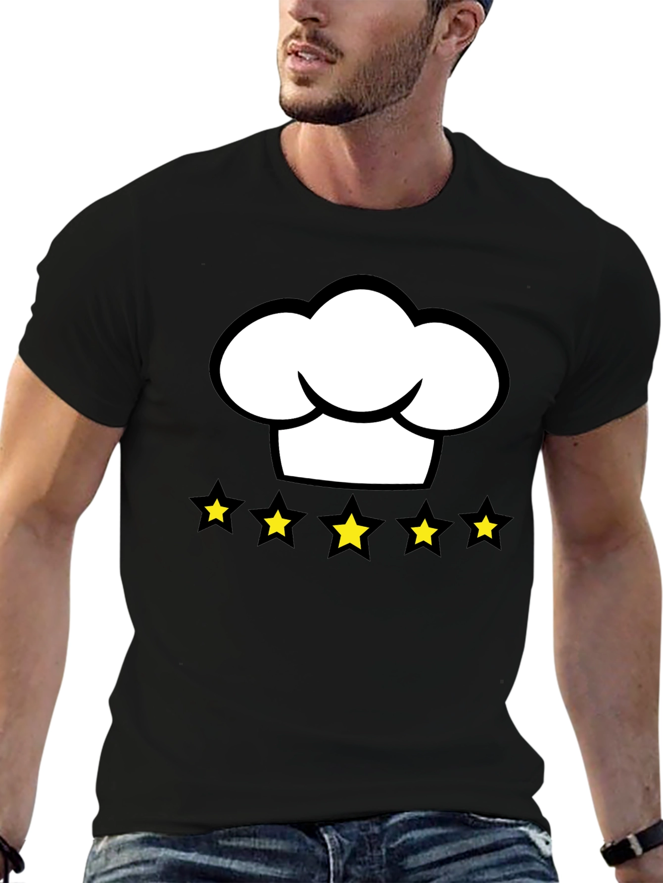 5-Star Chef T-Shirt - Culinary Excellence