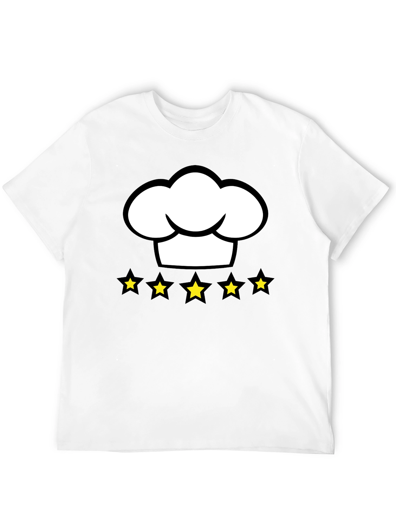 5-Star Chef T-Shirt - Culinary Excellence