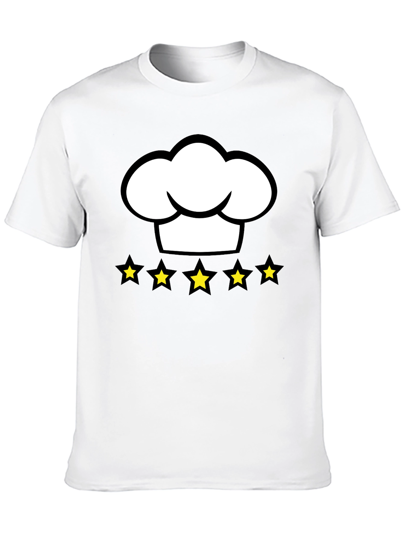 5-Star Chef T-Shirt - Culinary Excellence