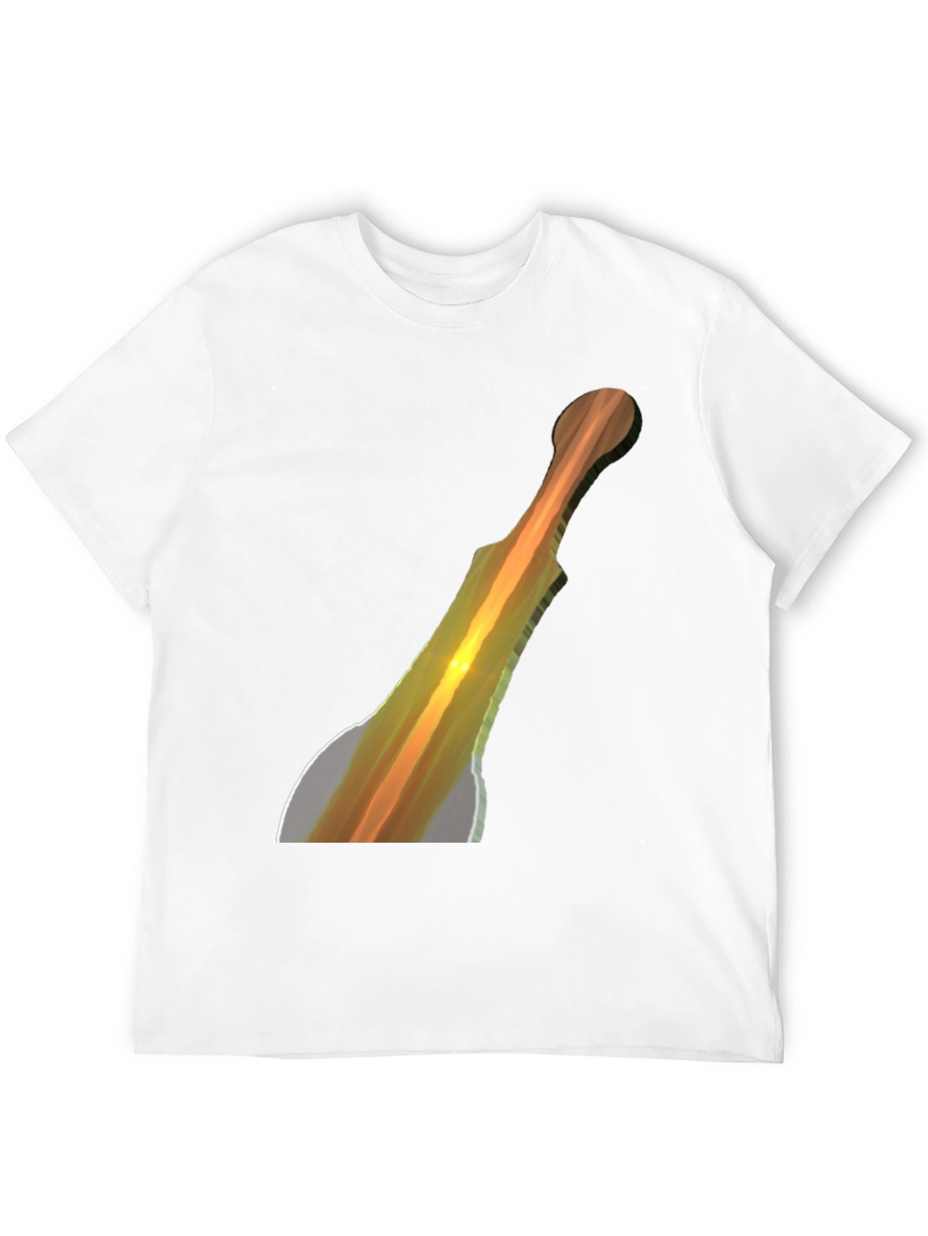 Sword Design Black T-Shirt