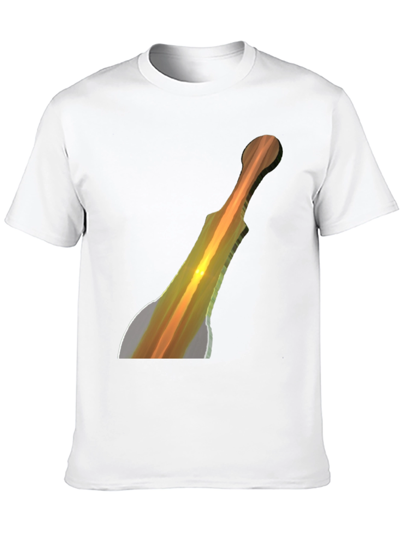 Sword Design Black T-Shirt