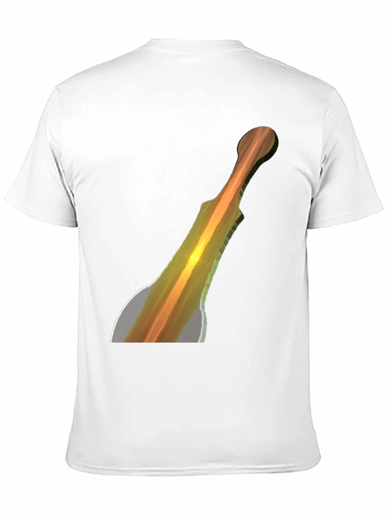 Sword Design Black T-Shirt