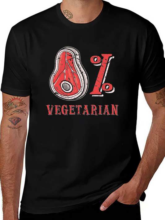 81% Vegetarian Graphic Tee - Humor T-Shirt