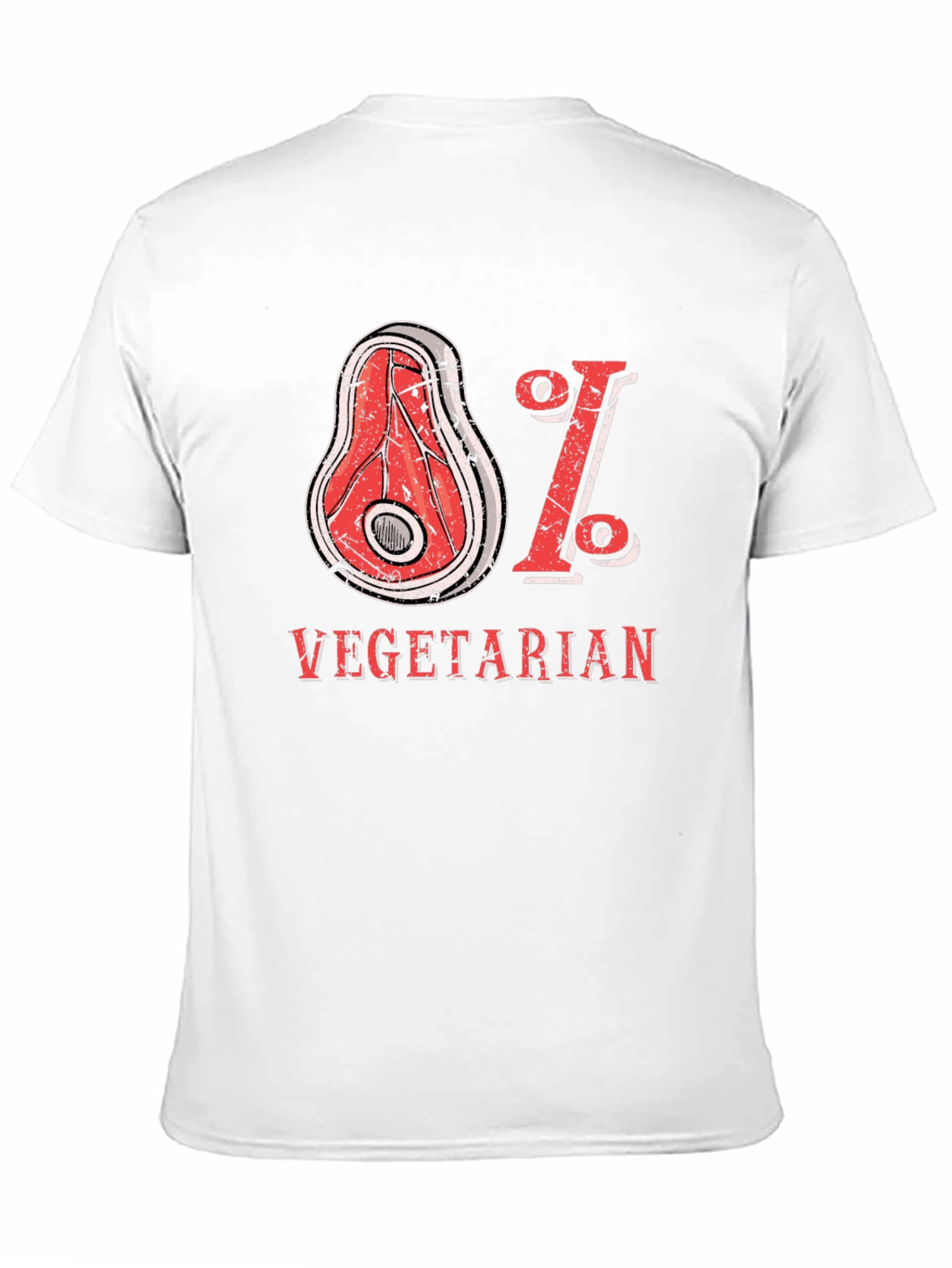 81% Vegetarian Graphic Tee - Humor T-Shirt