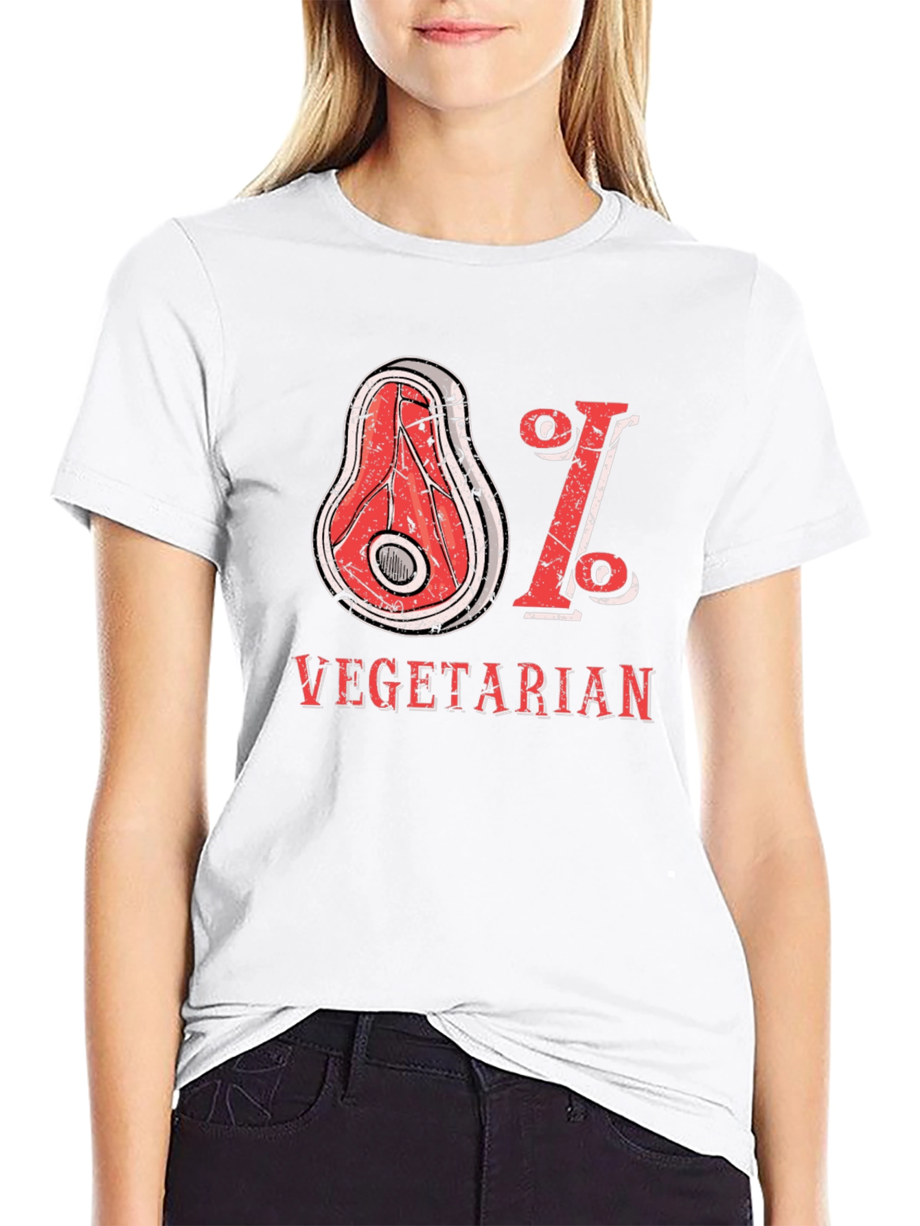 81% Vegetarian Graphic Tee - Humor T-Shirt