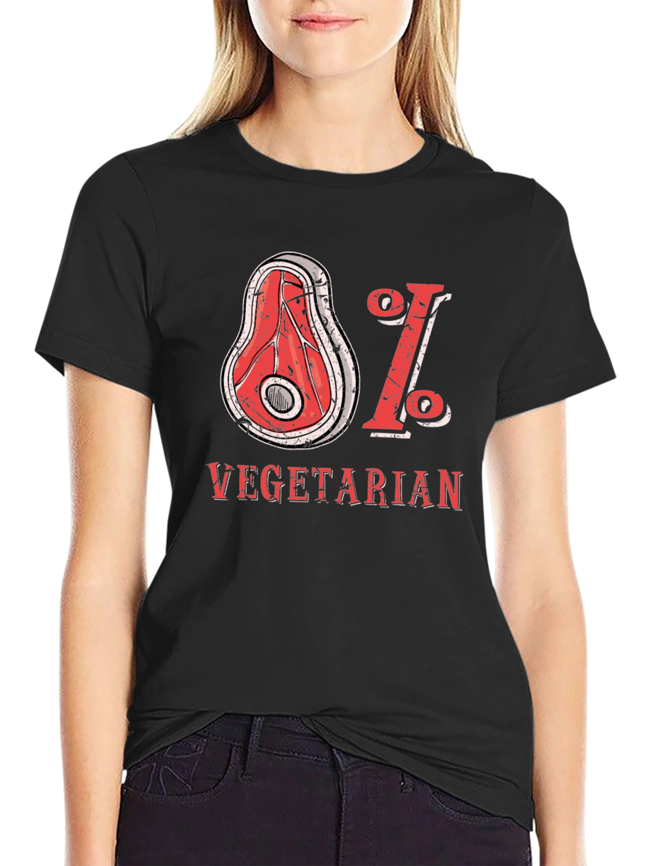 81% Vegetarian Graphic Tee - Humor T-Shirt