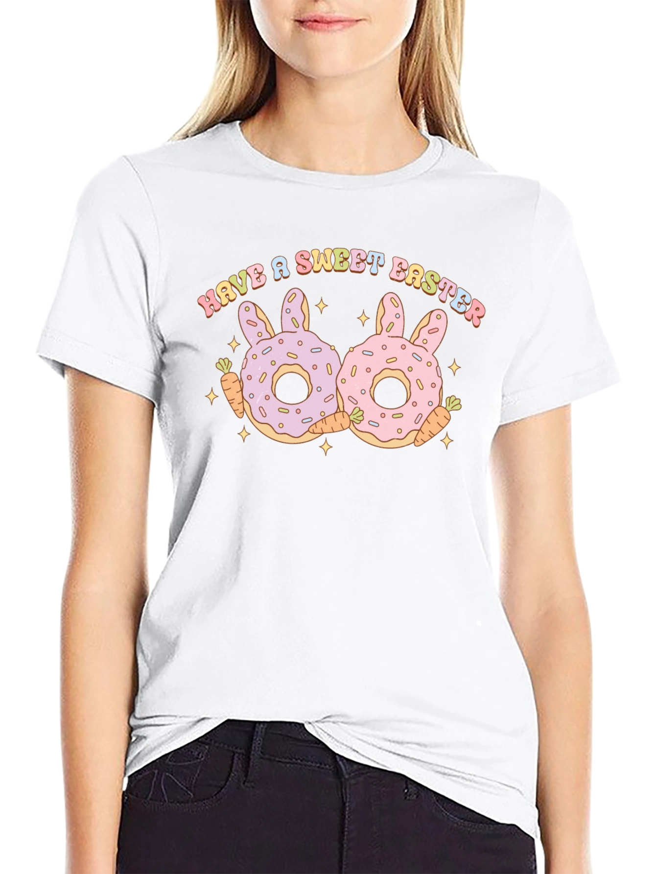 Sweet Easter Bunny Donut T-Shirt