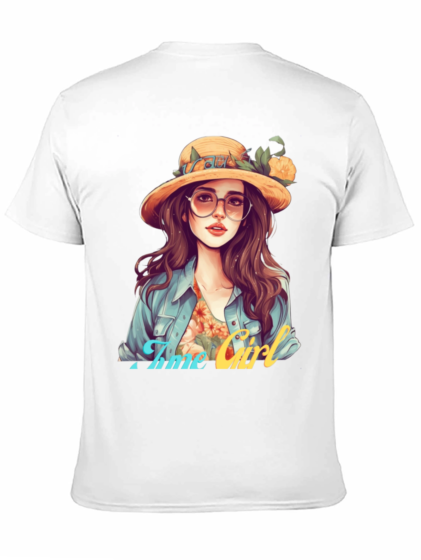A Time Girl Black T-Shirt: Stylish Casual Wear