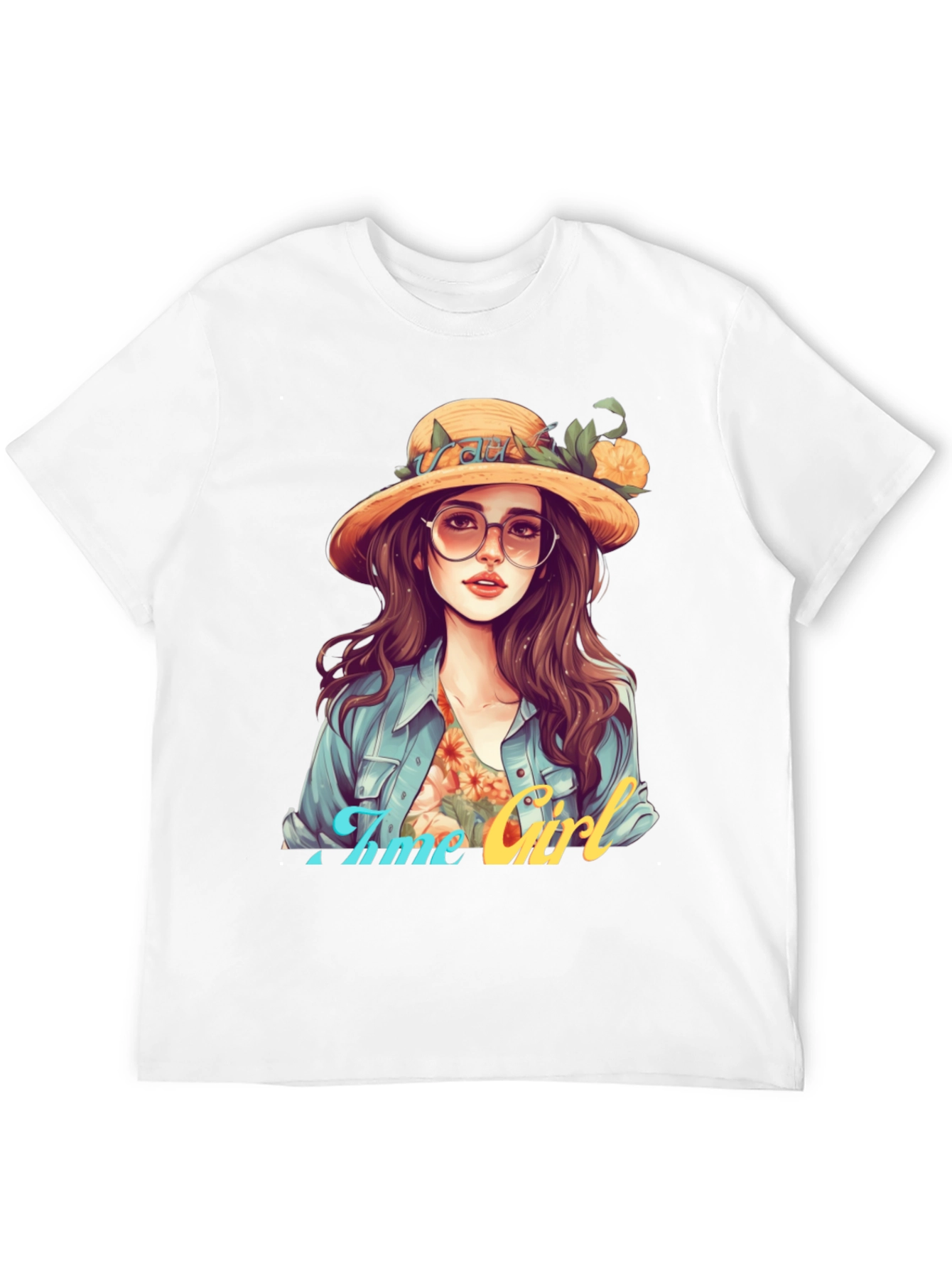 A Time Girl Black T-Shirt: Stylish Casual Wear