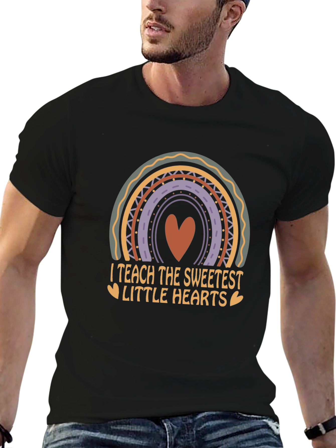 Sweetest Hearts Teacher T-Shirt