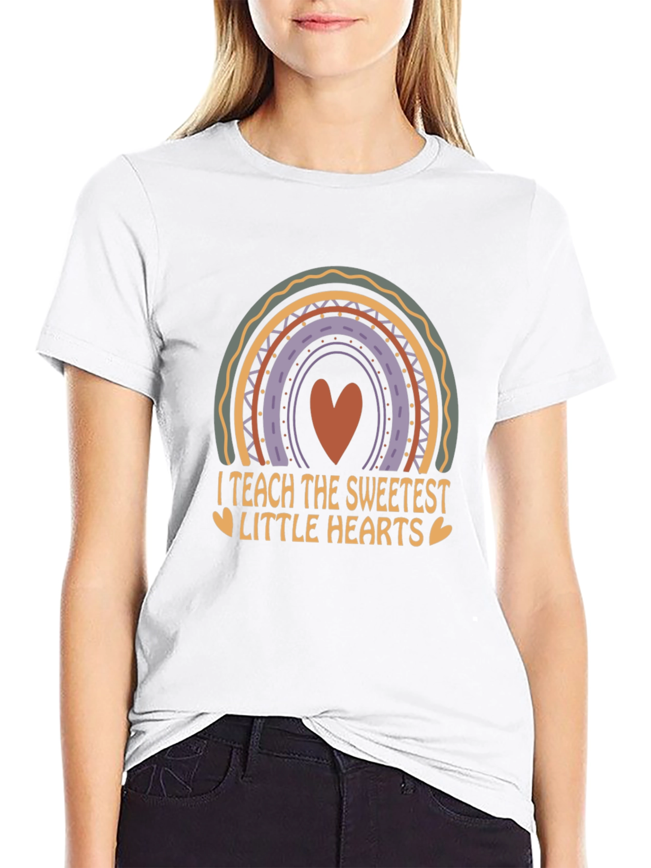 Sweetest Hearts Teacher T-Shirt