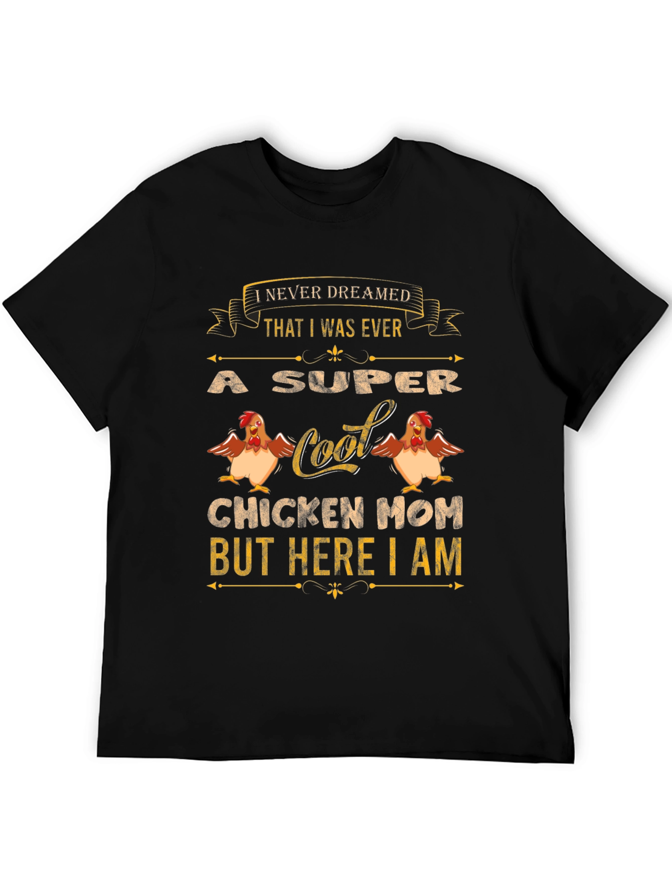Super Cool Chicken Mom T-Shirt - Novelty Tee