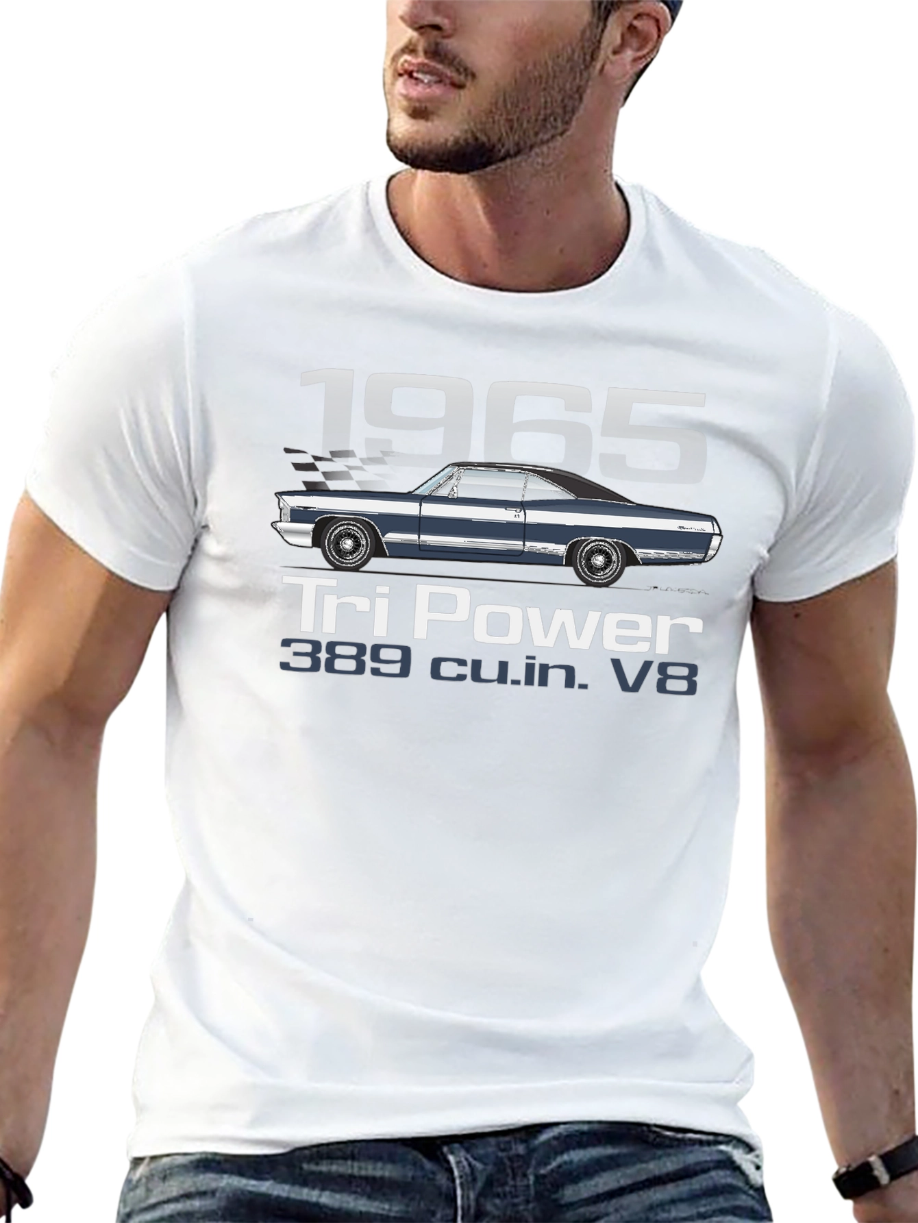 1965 Tri Power V8 Graphic Tee