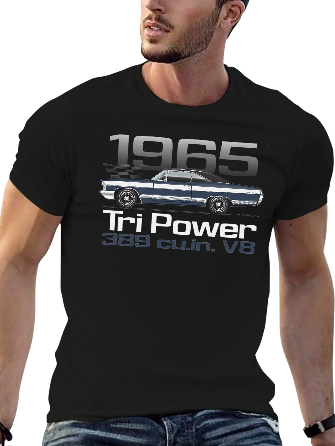 1965 Tri Power V8 Graphic Tee