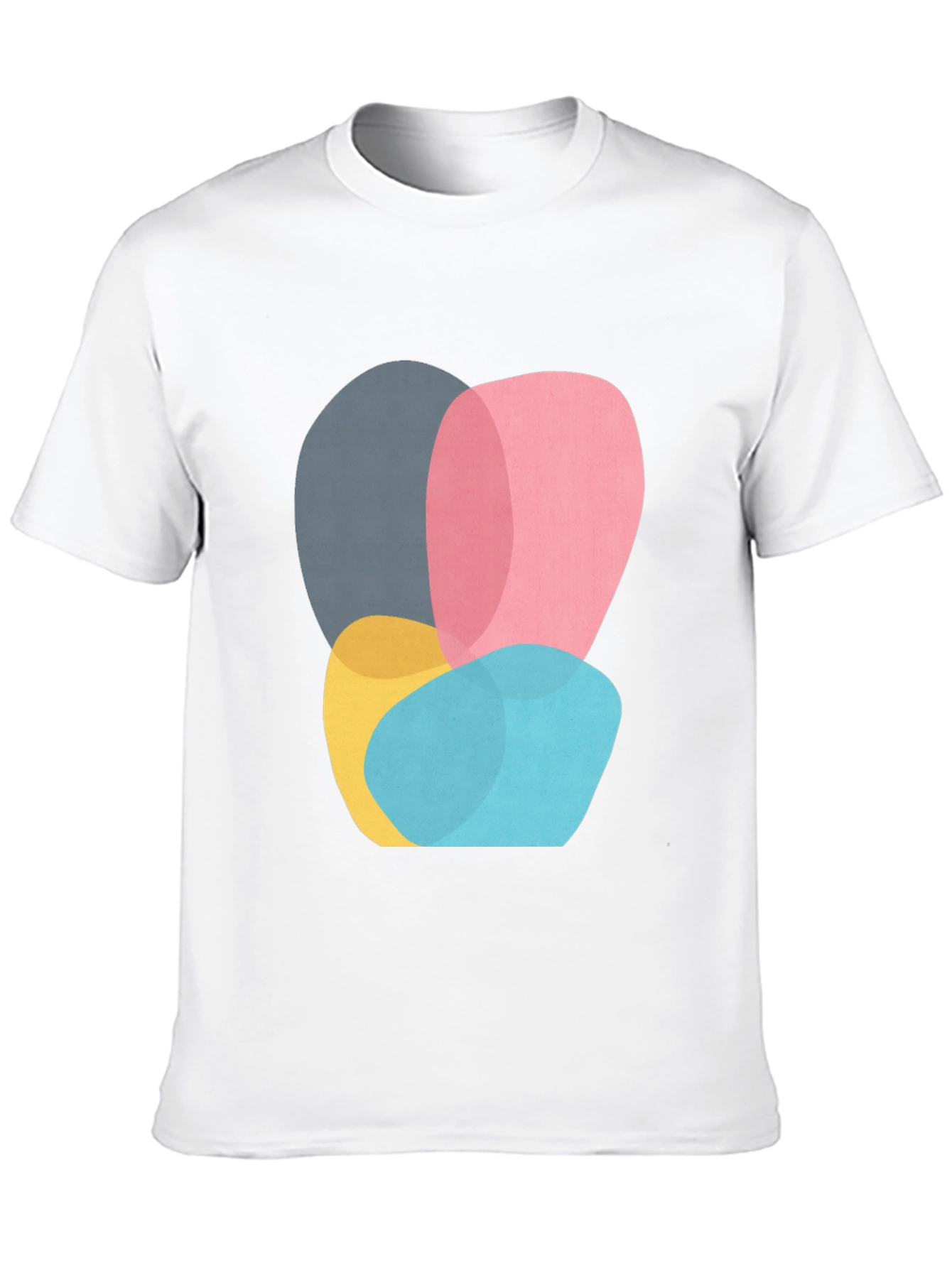 Abstract Shapes Graphic Tee - Modern Art Shirt