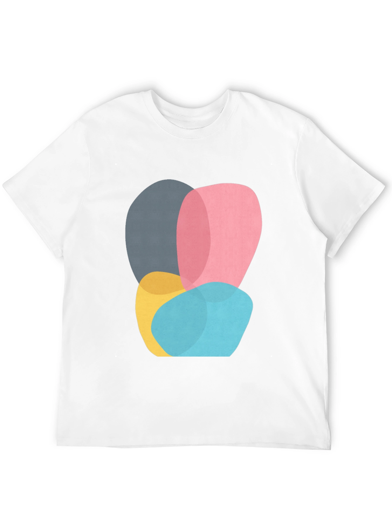 Abstract Shapes Graphic Tee - Modern Art Shirt