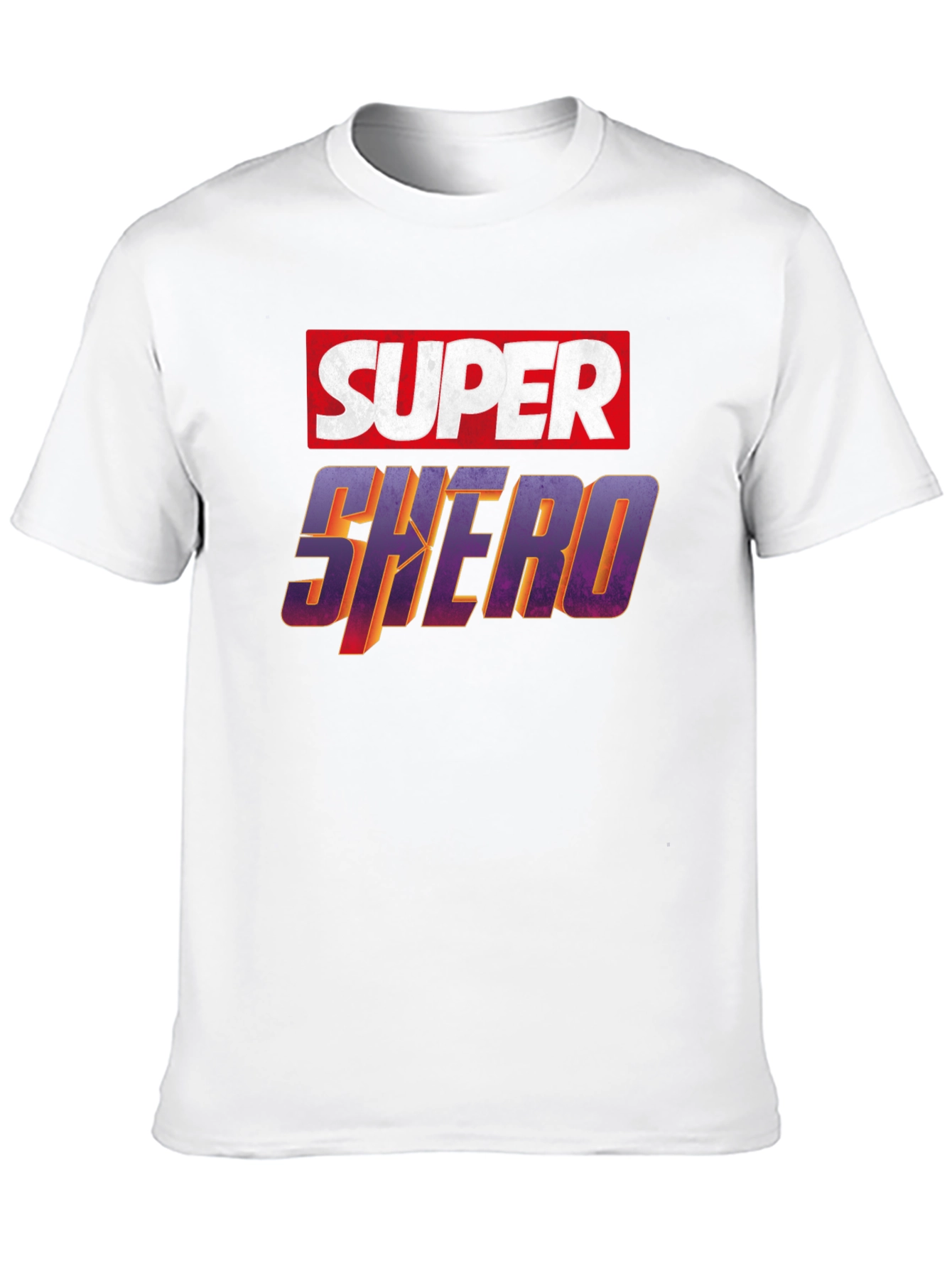 Super Shero Black T-Shirt