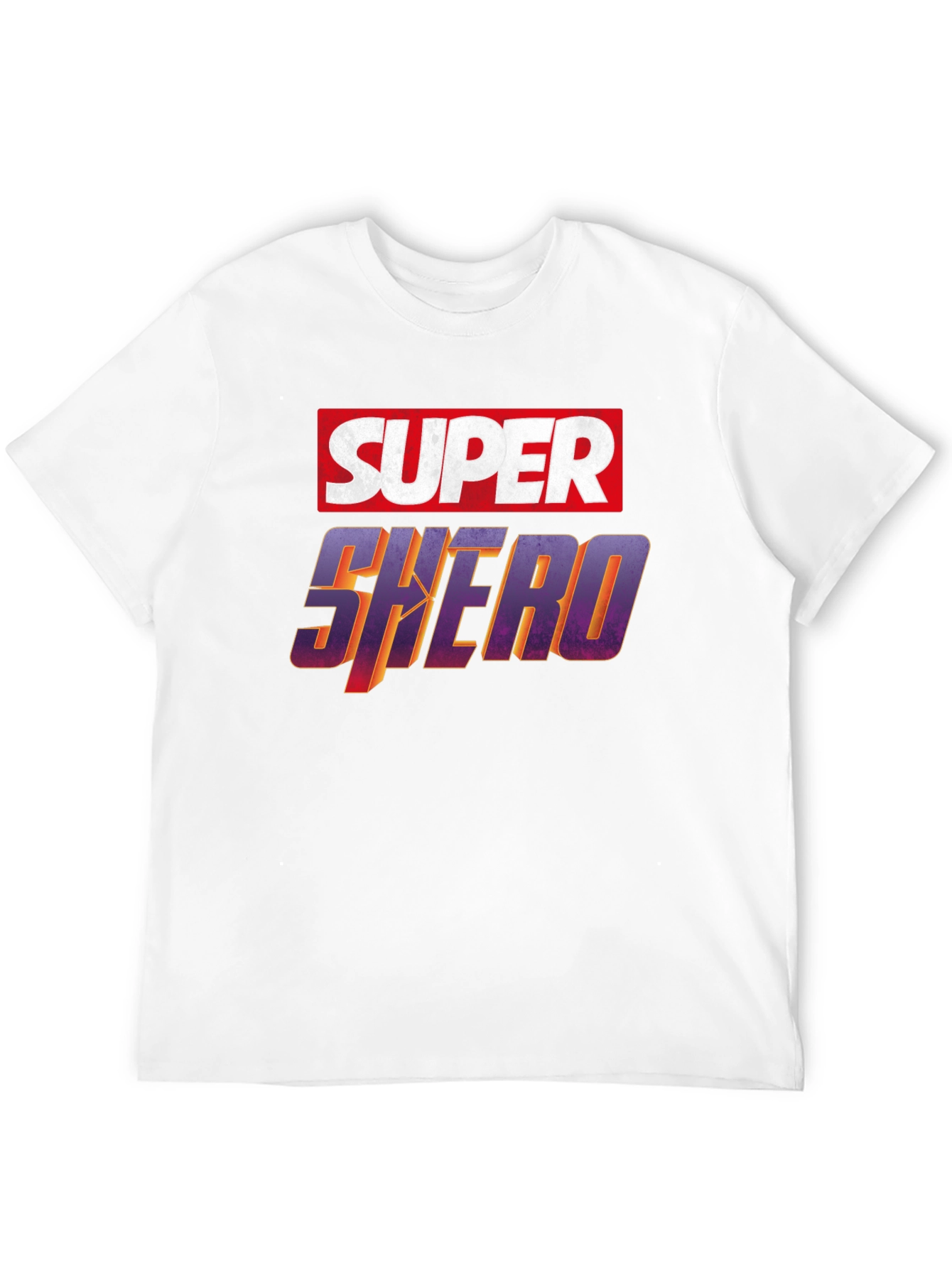Super Shero Black T-Shirt