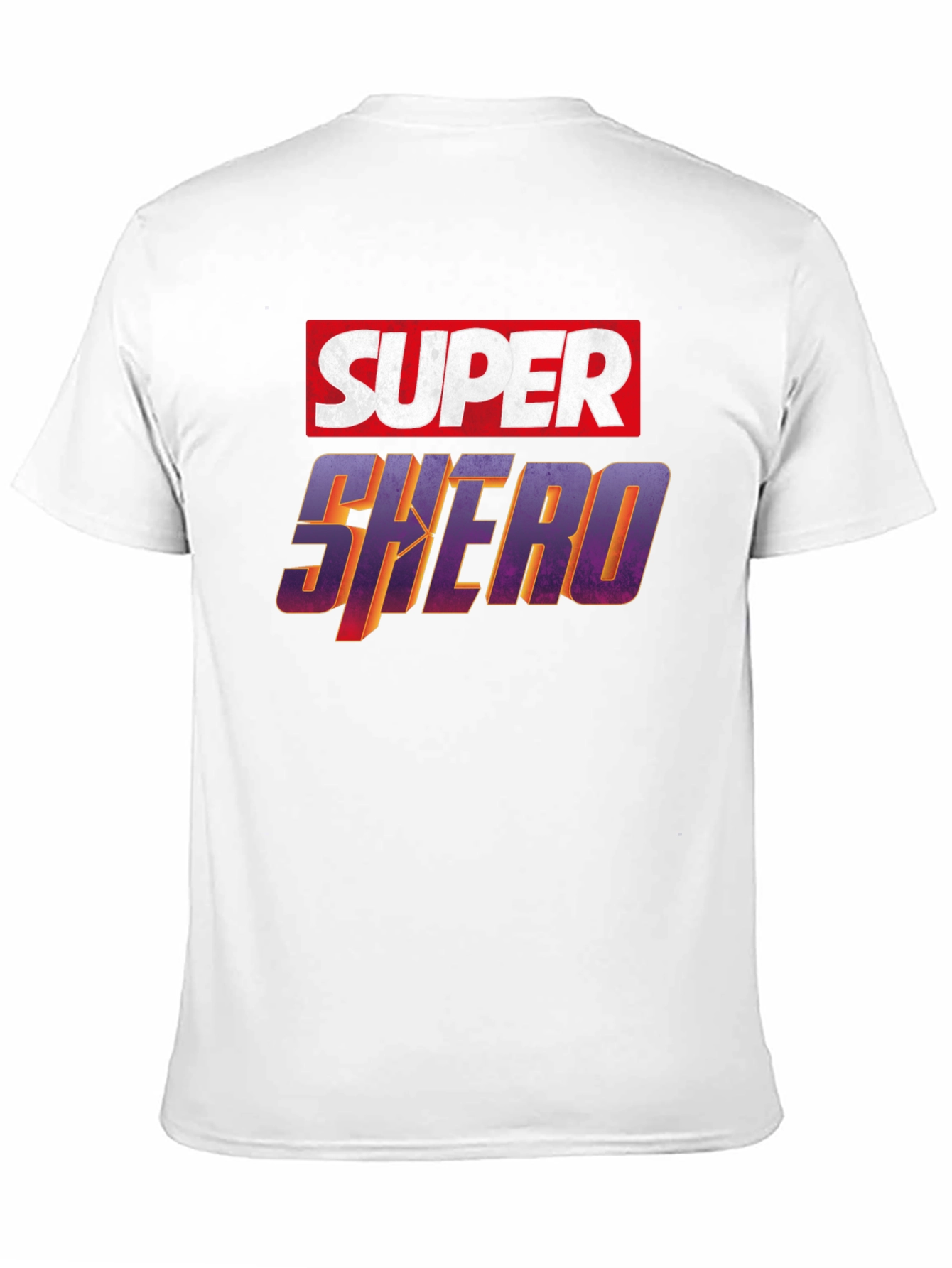 Super Shero Black T-Shirt