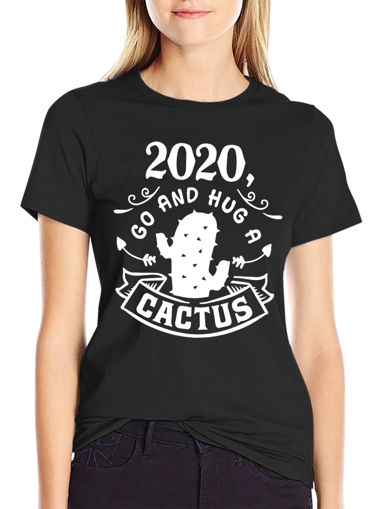 2020 Go Hug A Cactus T-Shirt