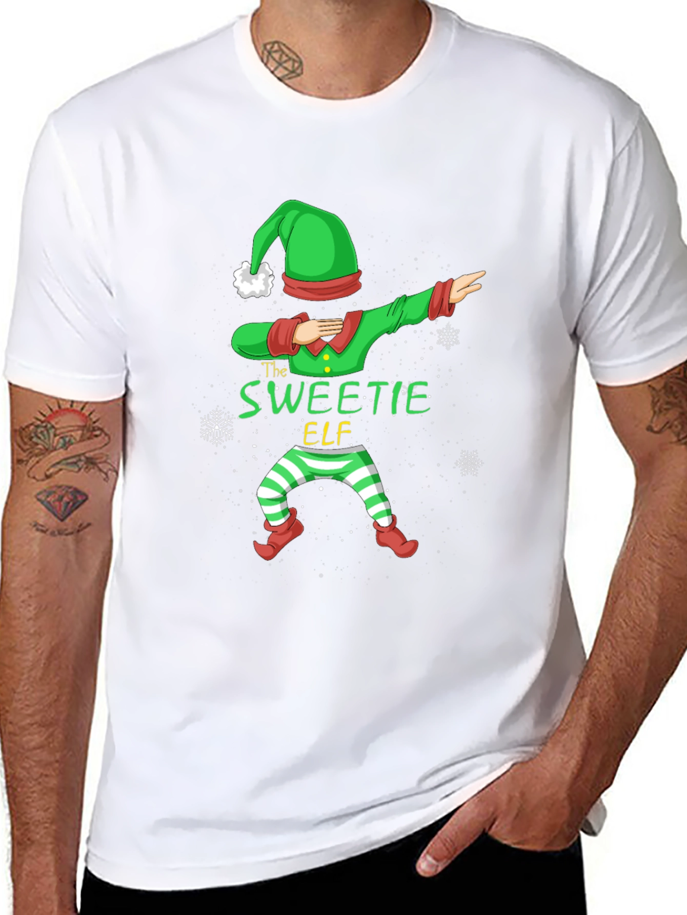 Sweetie Elf Dab Christmas T-Shirt