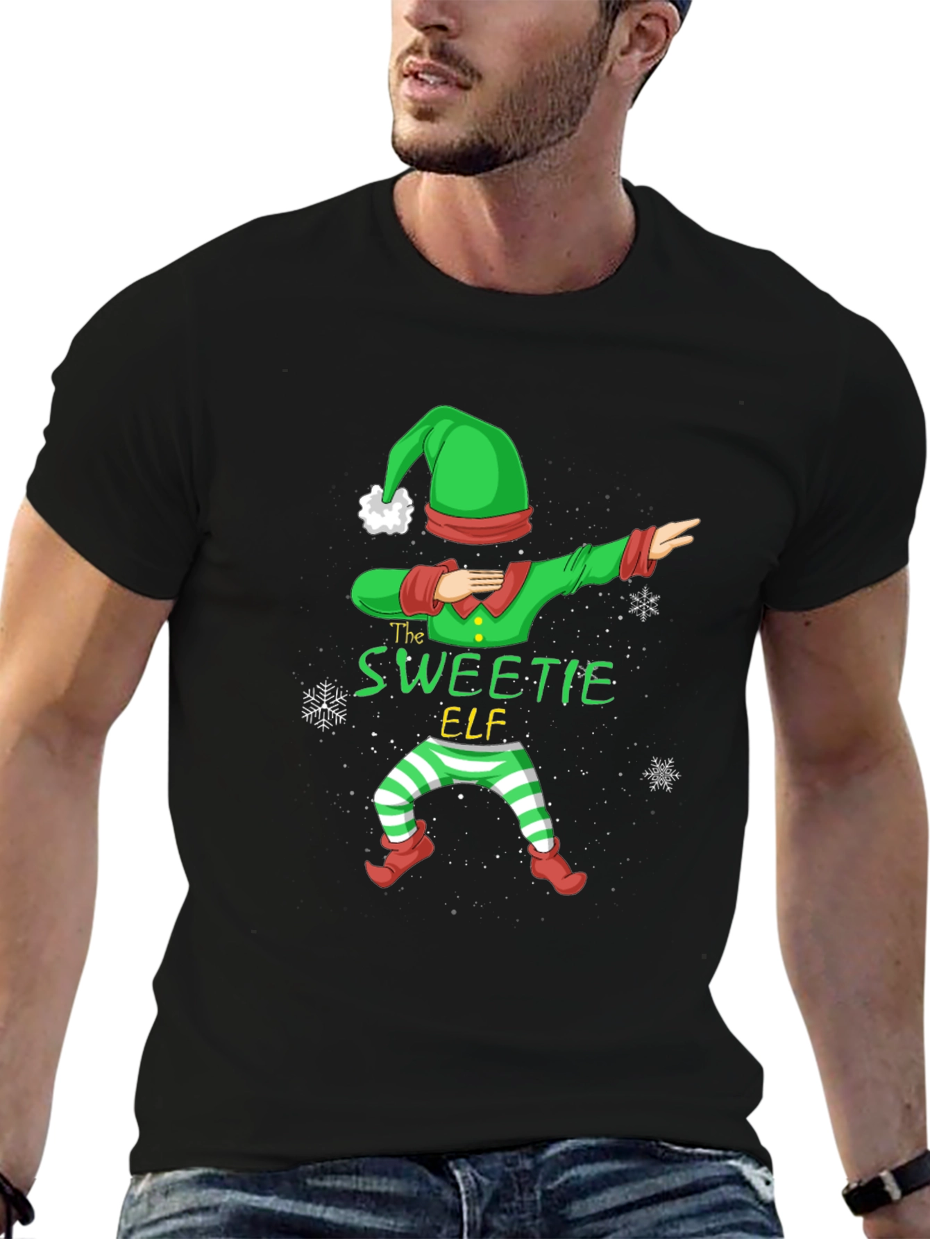Sweetie Elf Dab Christmas T-Shirt