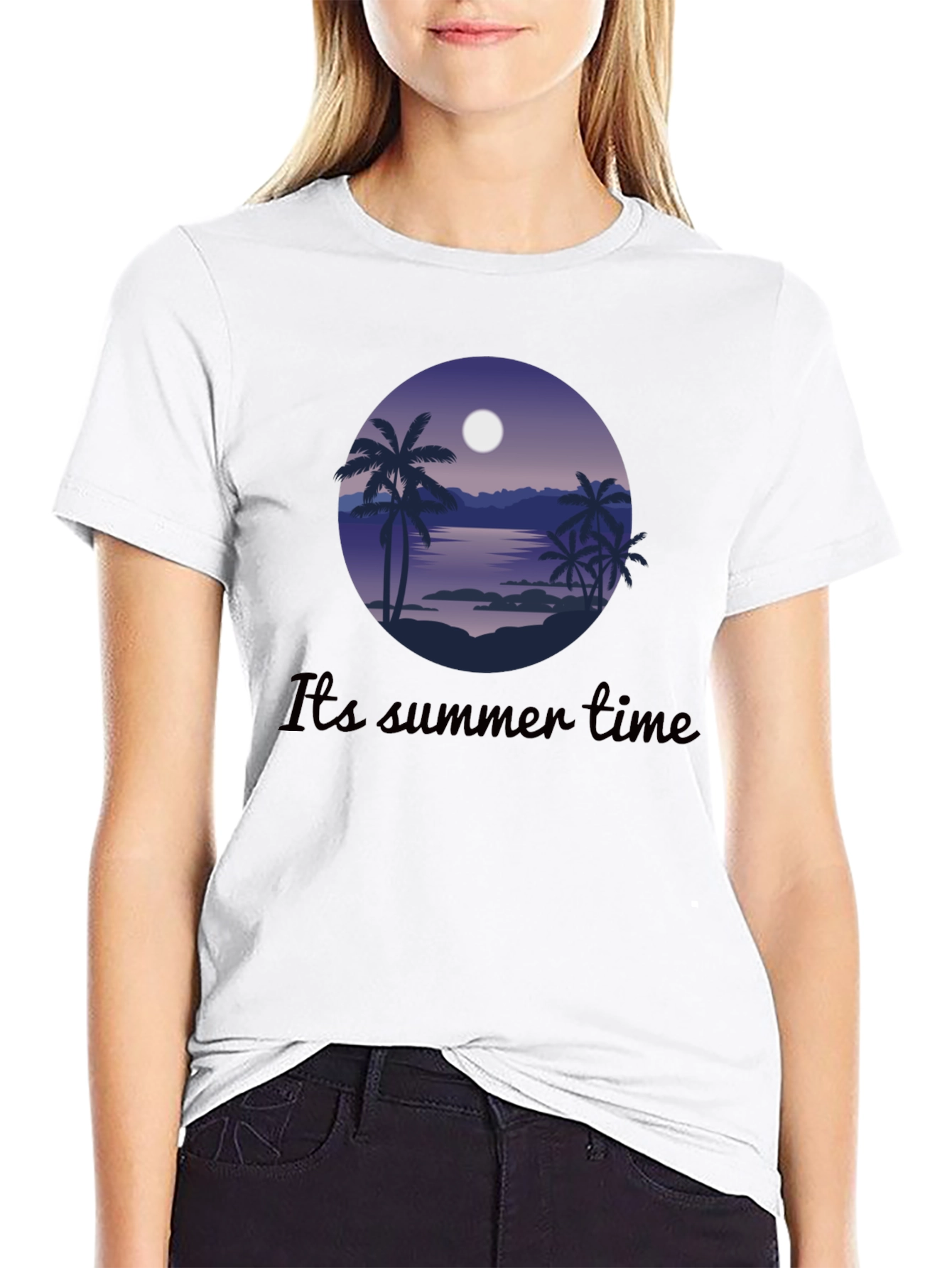 Summer Time Palm Tree T-Shirt