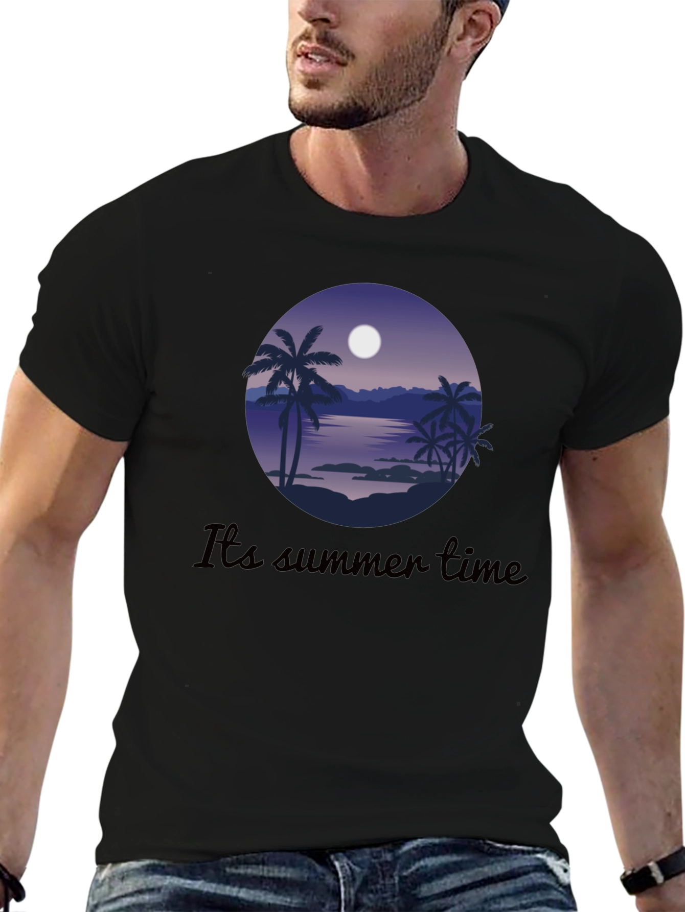 Summer Time Palm Tree T-Shirt