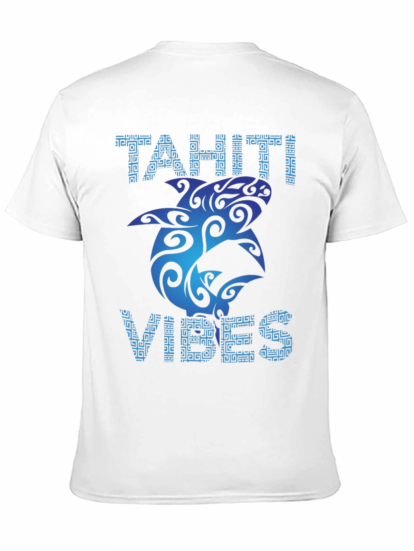 Tahiti Vibes Graphic Tee - Black