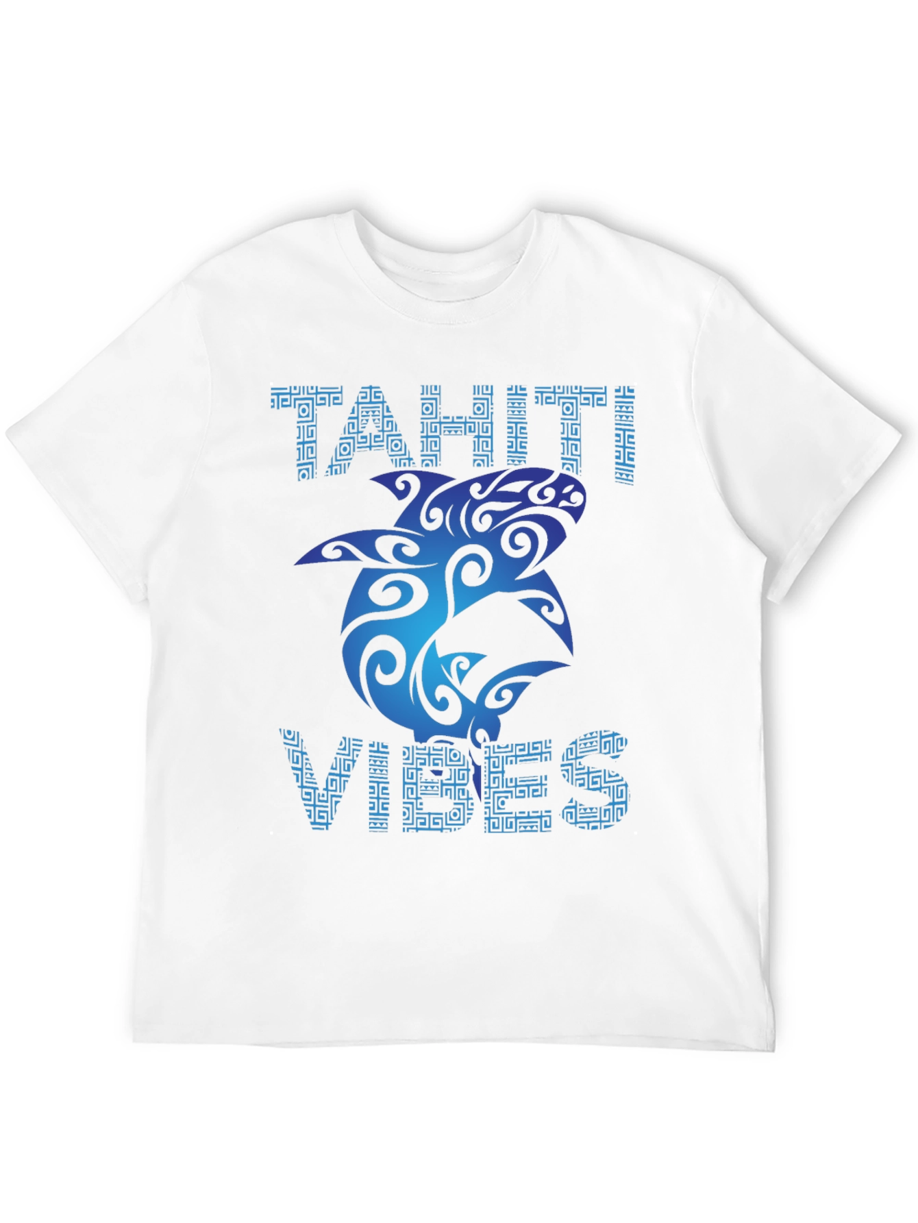 Tahiti Vibes Graphic Tee - Black