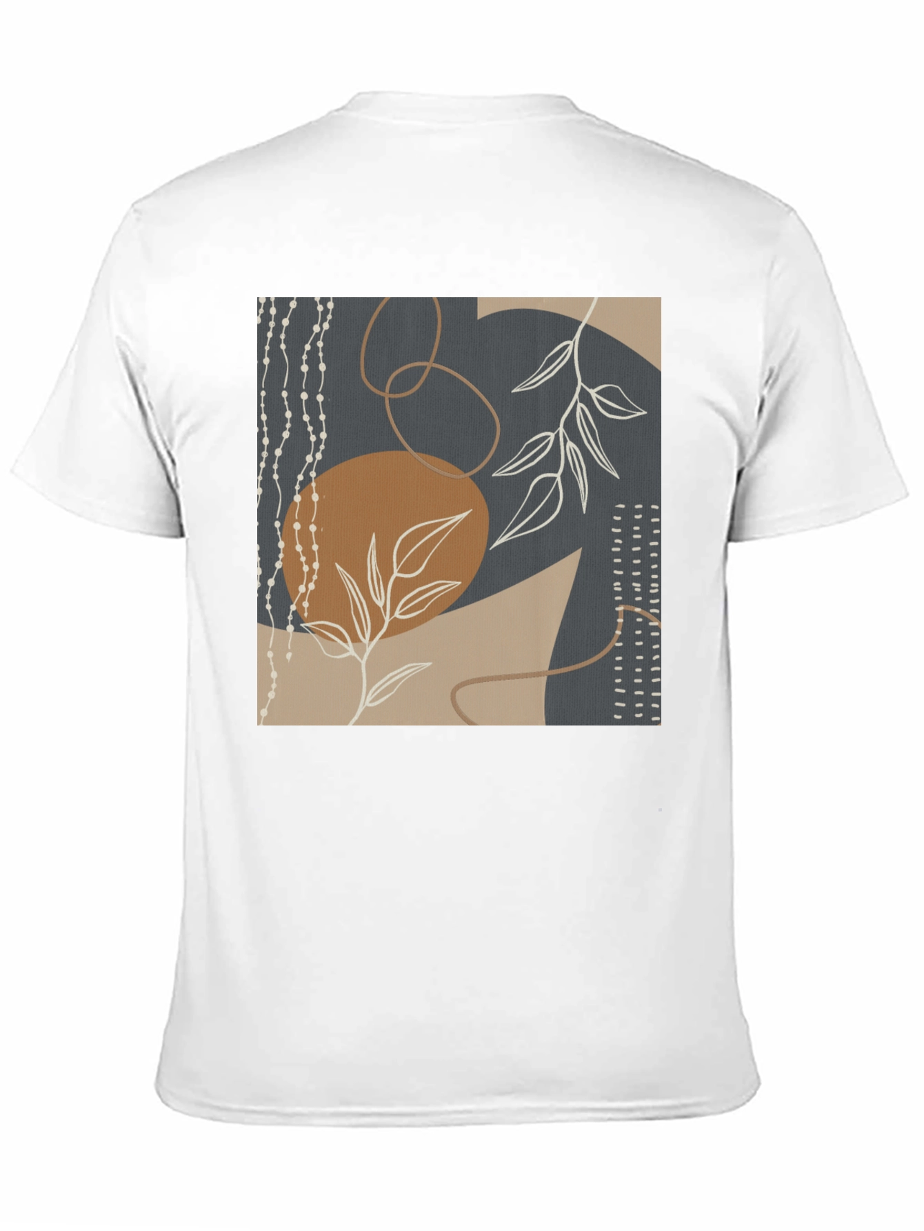 Abstract Art Graphic Tee - Modern Casual Style