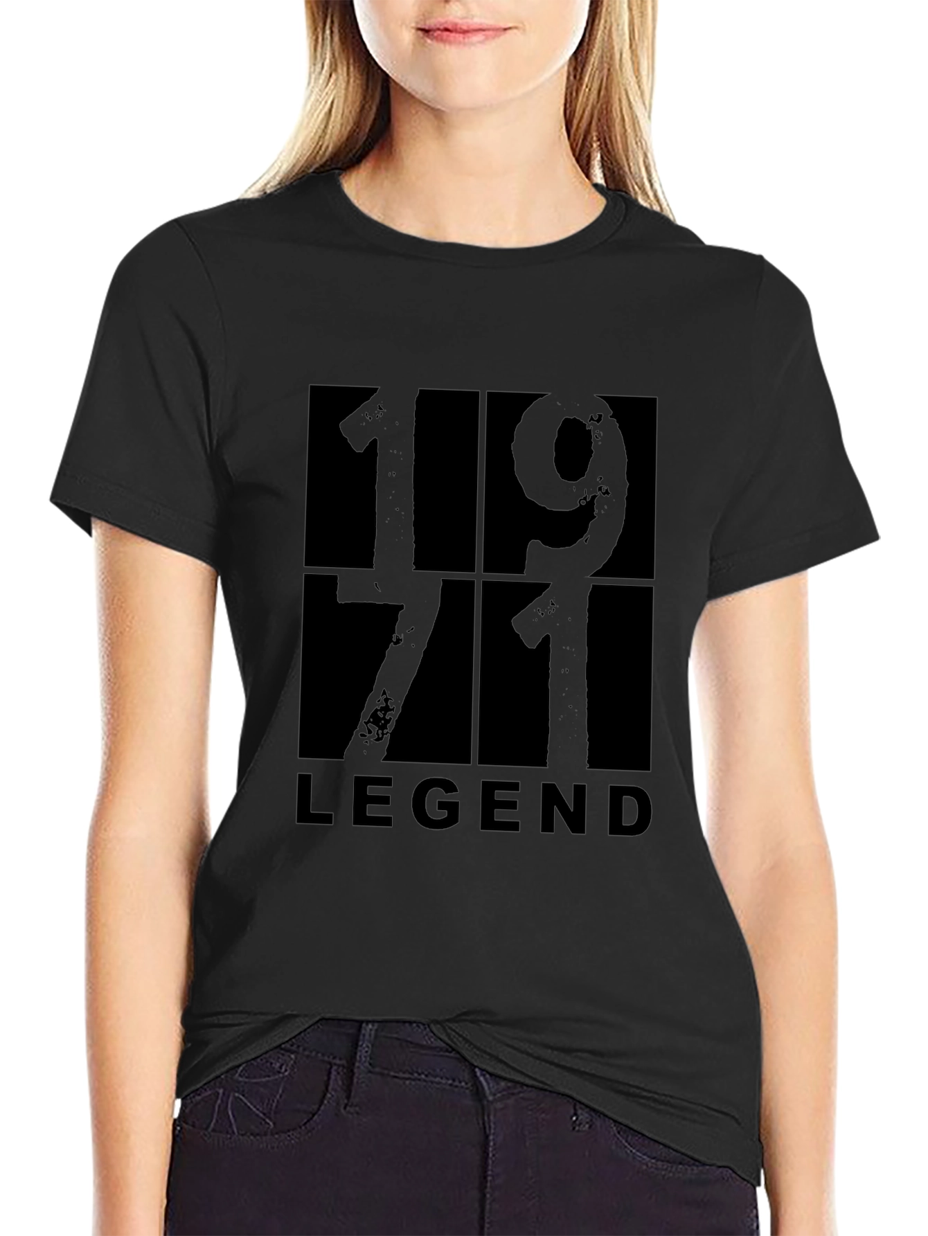 1971 Legend Black Graphic Tee