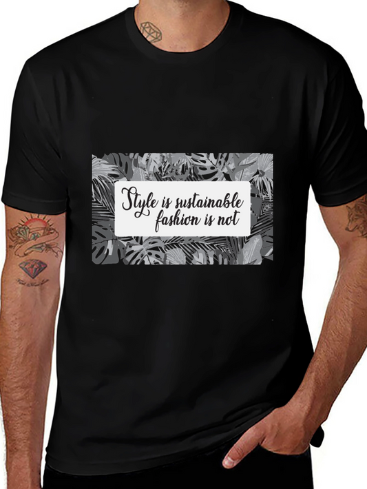Sustainable Style T-Shirt: Eco-Conscious Fashion