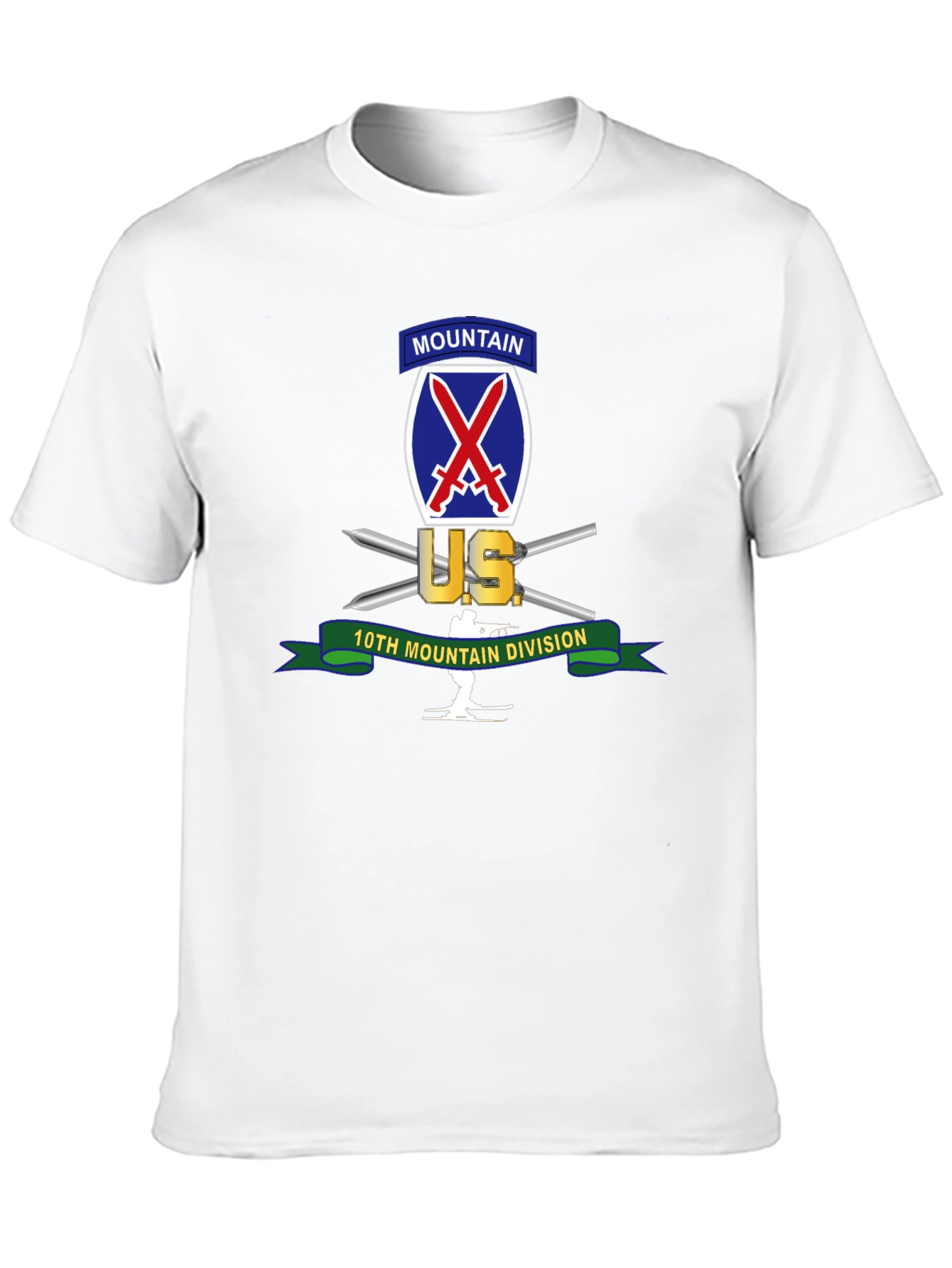 10th Mountain Division Graphic Tee - Black
