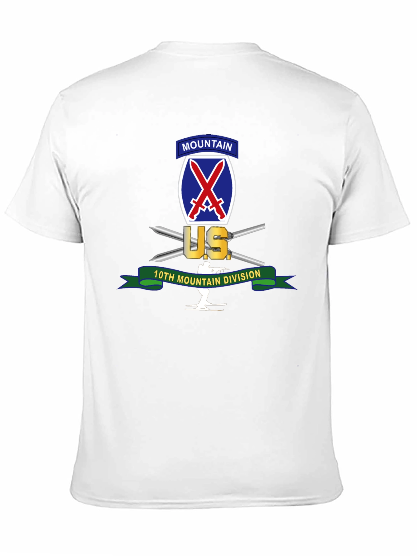 10th Mountain Division Graphic Tee - Black