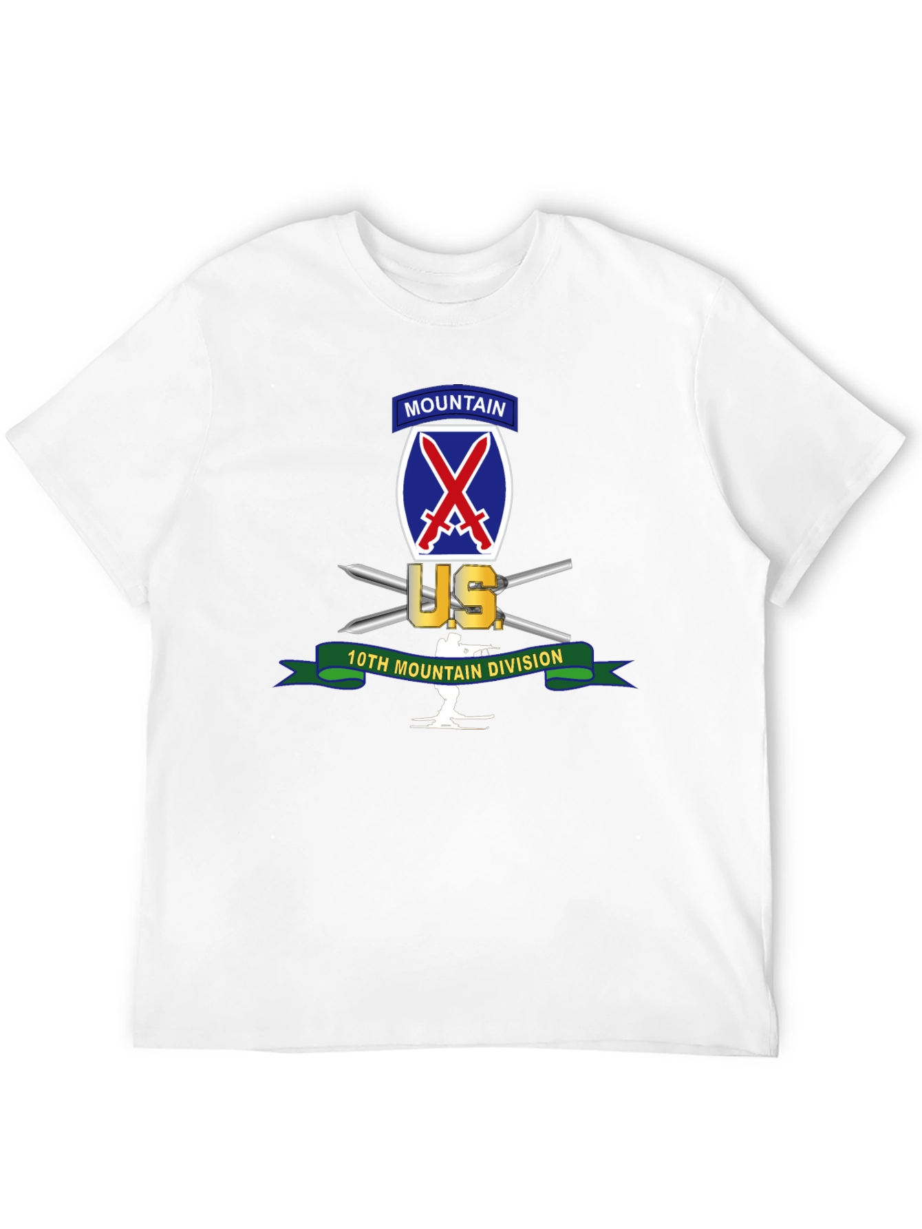 10th Mountain Division Graphic Tee - Black
