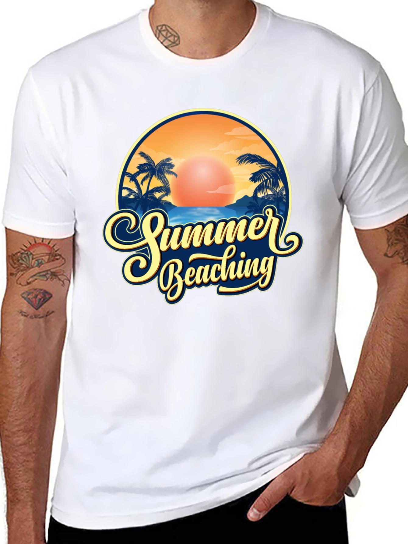 Summer Beaching Graphic Tee
