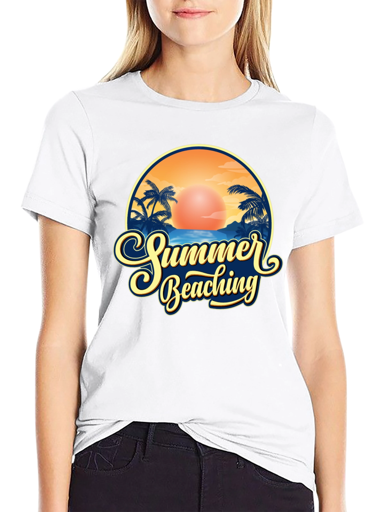 Summer Beaching Graphic Tee