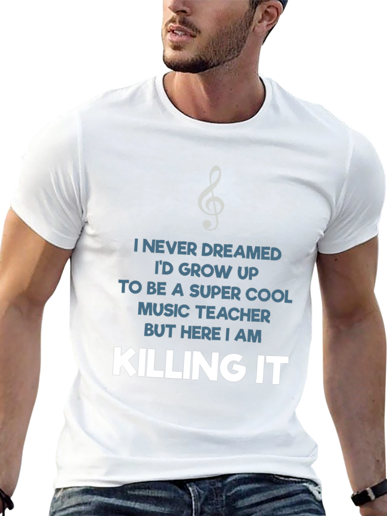 Super Cool Music Teacher Graphic Tee