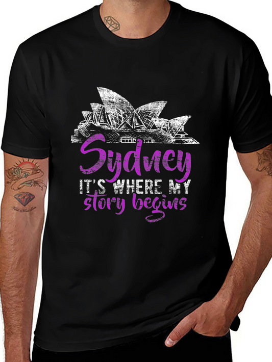 Sydney Opera House Graphic Tee - My Story Begins