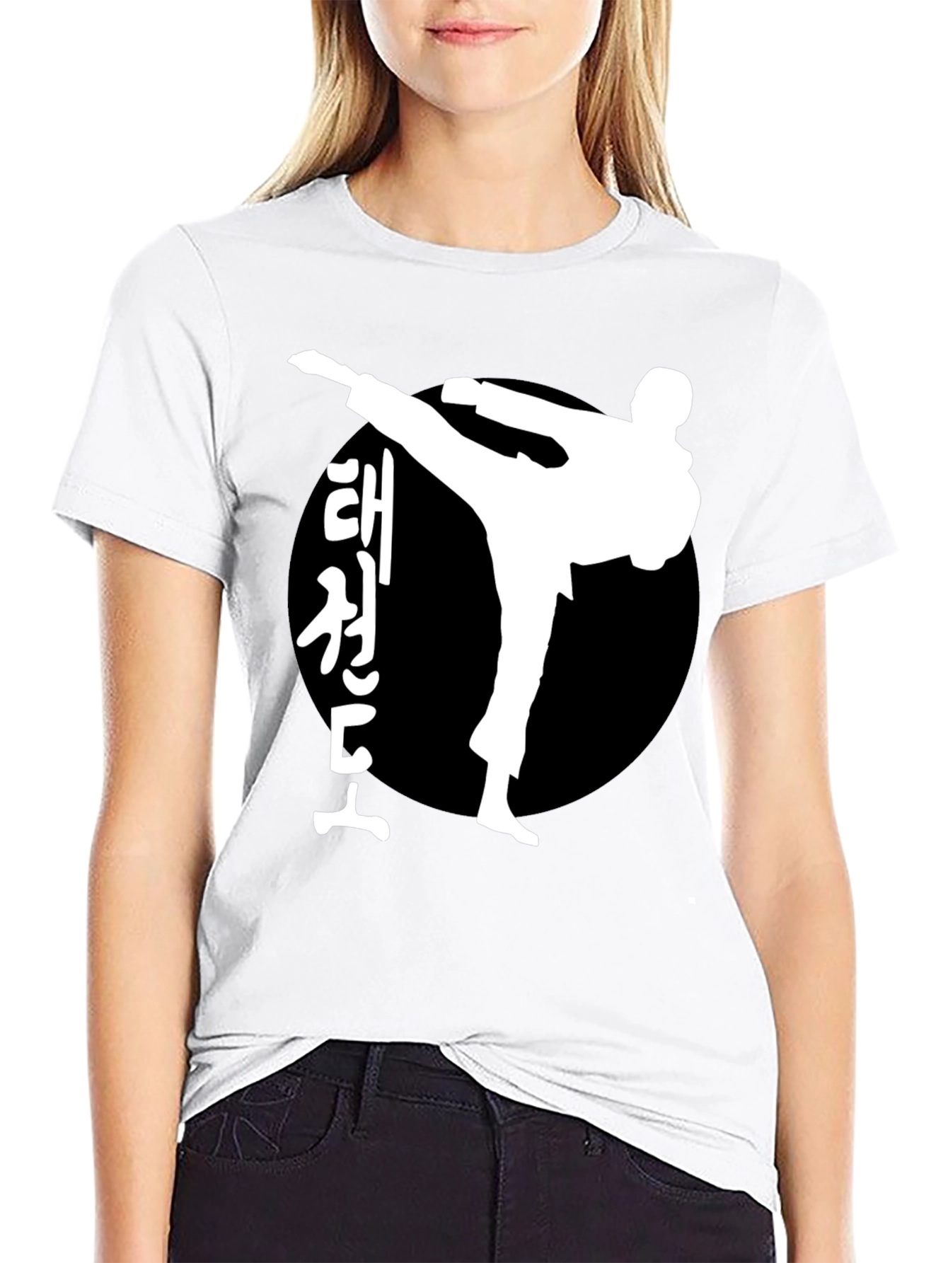Taekwondo Kick T-Shirt - Martial Arts Tee