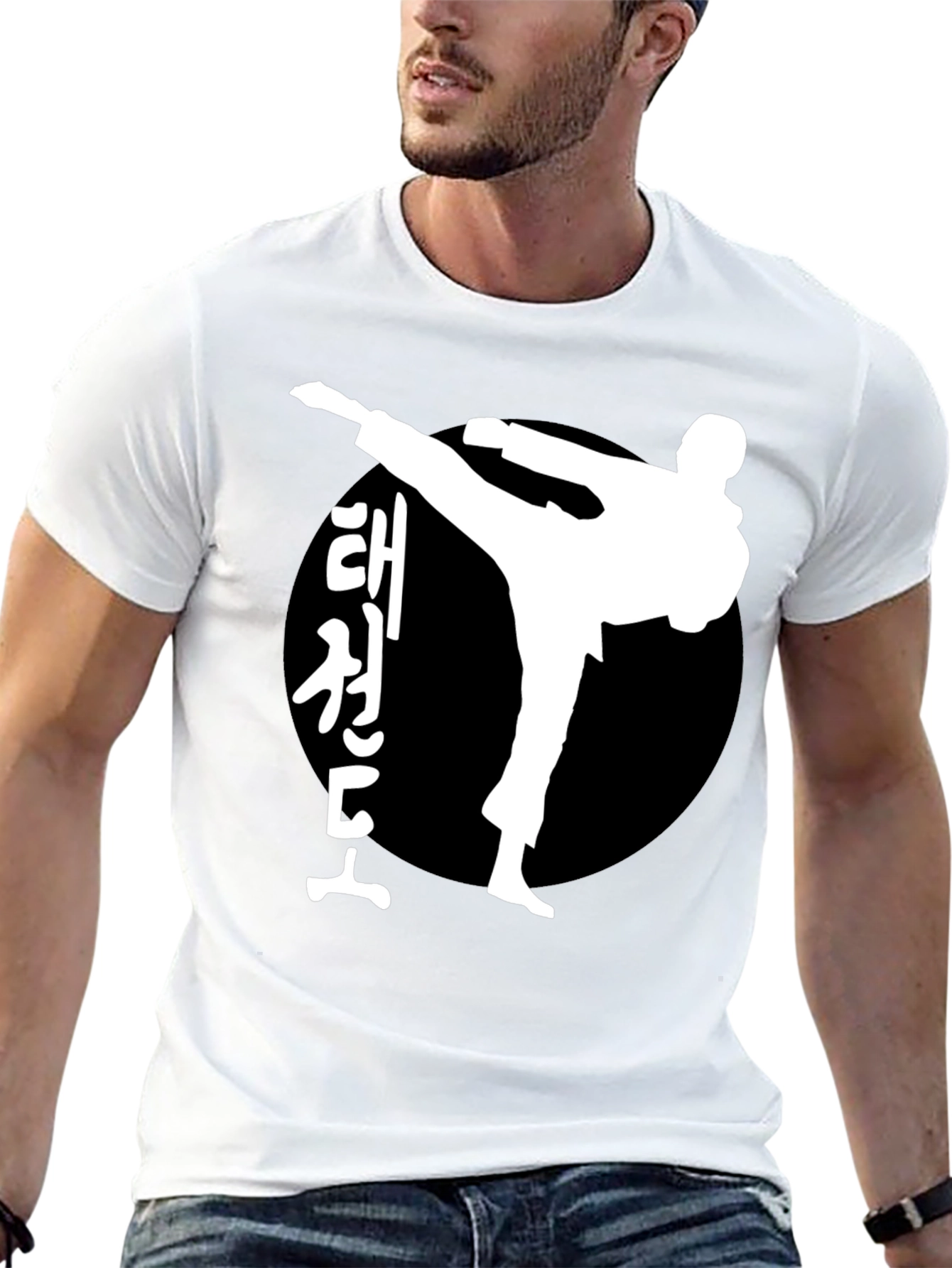 Taekwondo Kick T-Shirt - Martial Arts Tee