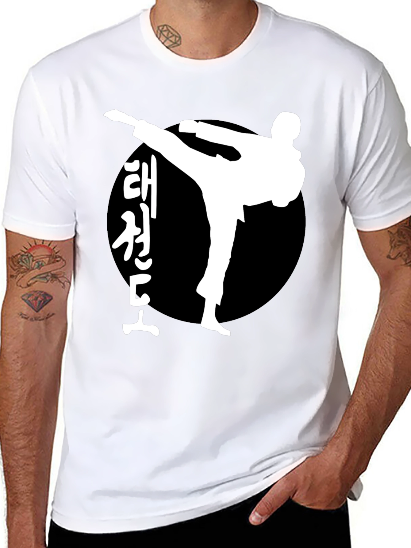 Taekwondo Kick T-Shirt - Martial Arts Tee