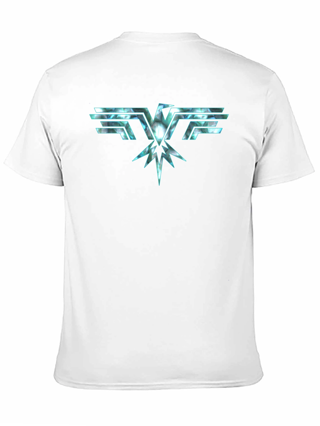Abstract Eagle Graphic Black T-Shirt